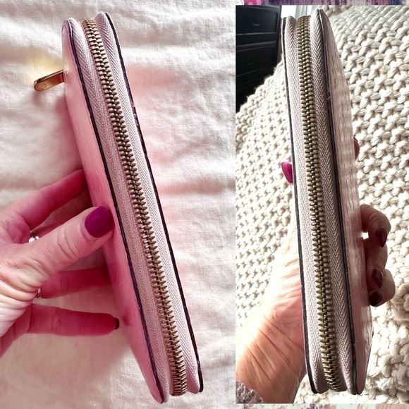 AUTHENTIC LOUIS VUITTON SPAIN PINK BALLERINE ZIPPY WALLET - Picture 6 of 16
